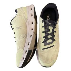 On Cloudgo Men's Running Shoes, 12.5 | Hay, Sand, Green, 55.98091 Helion Foam